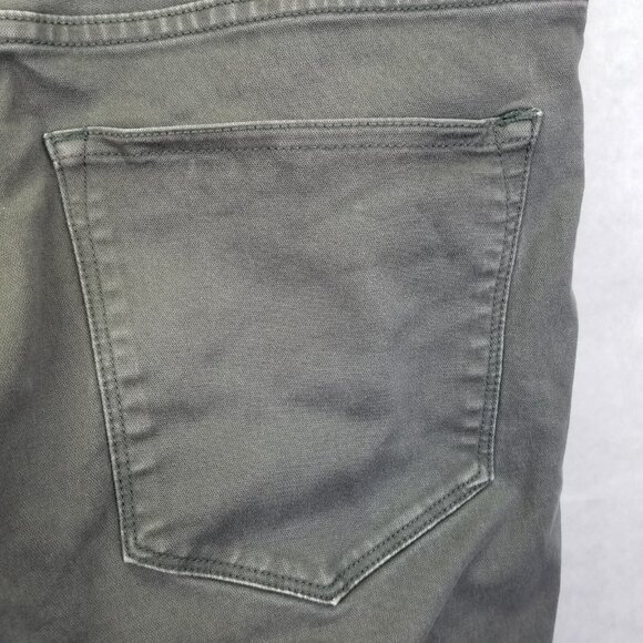 Buck Mason Jeans Maverick Slim Mens Sz 29 12oz Harbor Twill Grey Button Fly Flaw - Picture 9 of 16